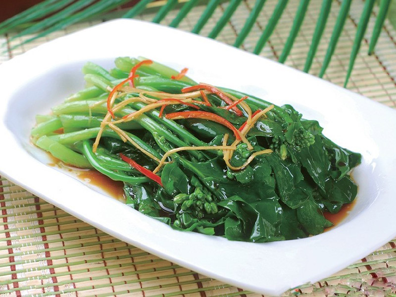 炒菜心