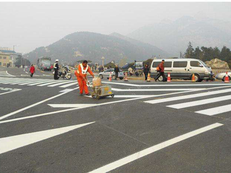 高速道路划线